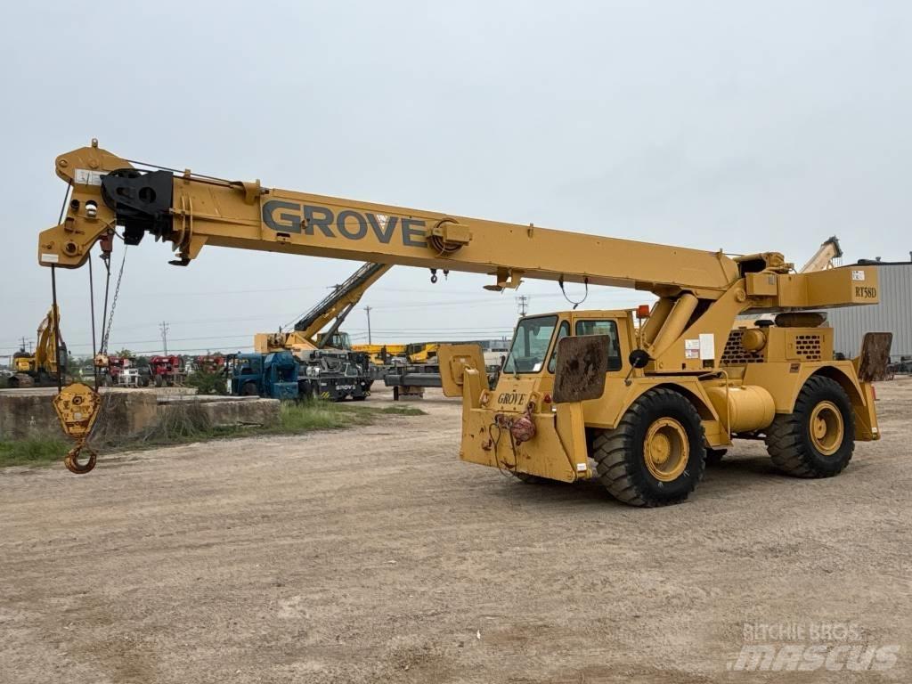 Grove RT 58 D Ruwterrein kranen