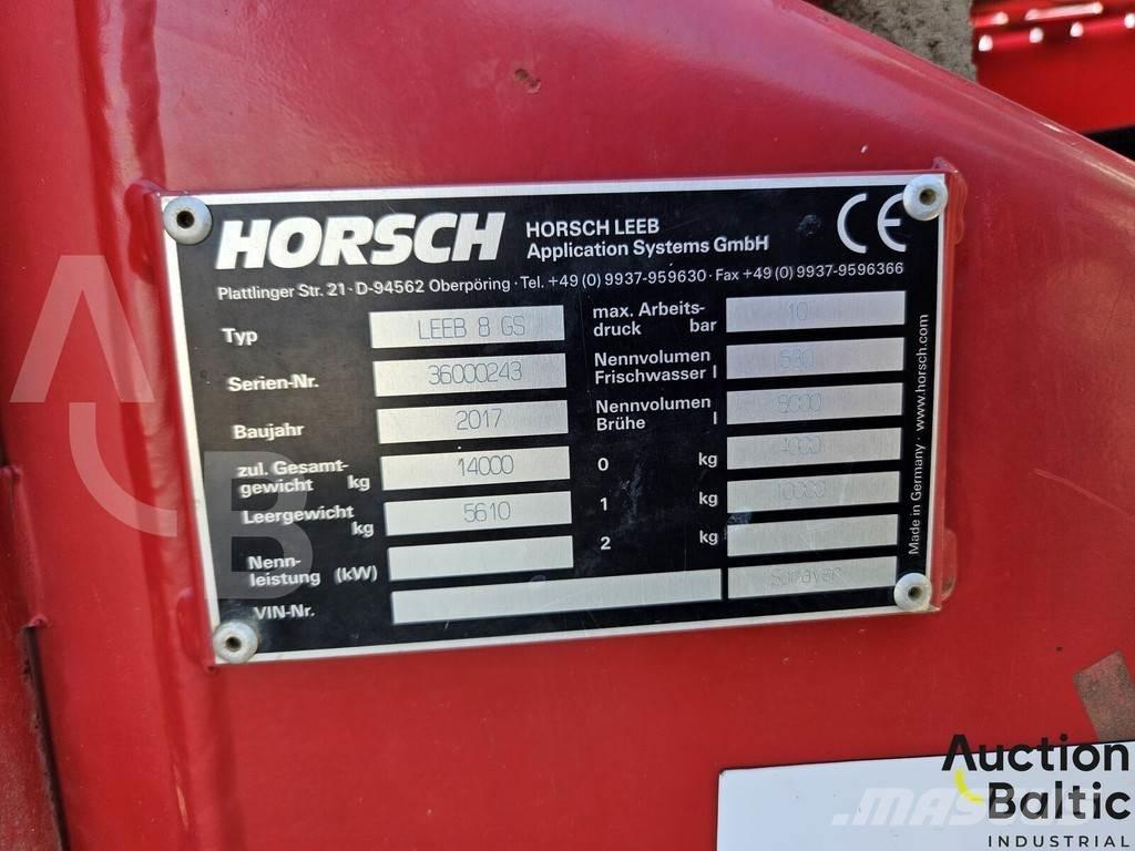 Horsch Leeb 8 GS Anhängespritzen