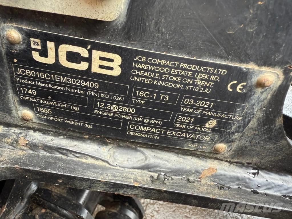 JCB 16 C-1 Minibagger < 7t