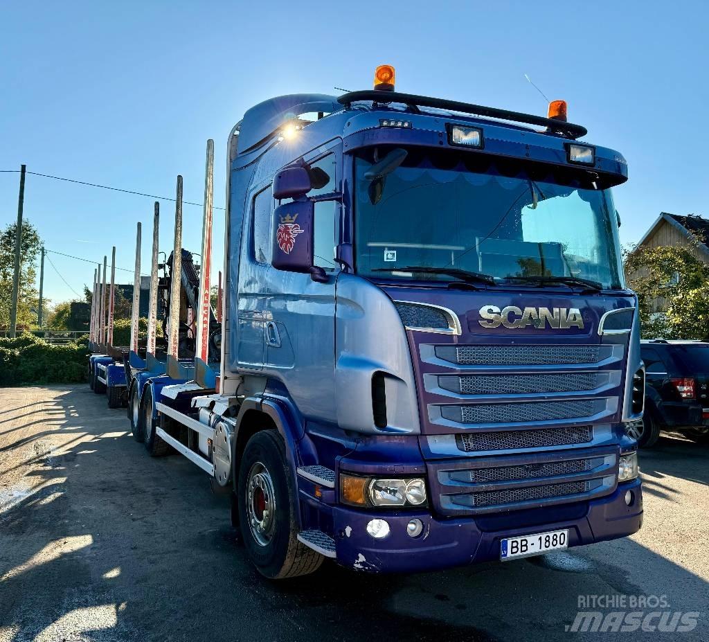 Scania R 500 Holztransporter