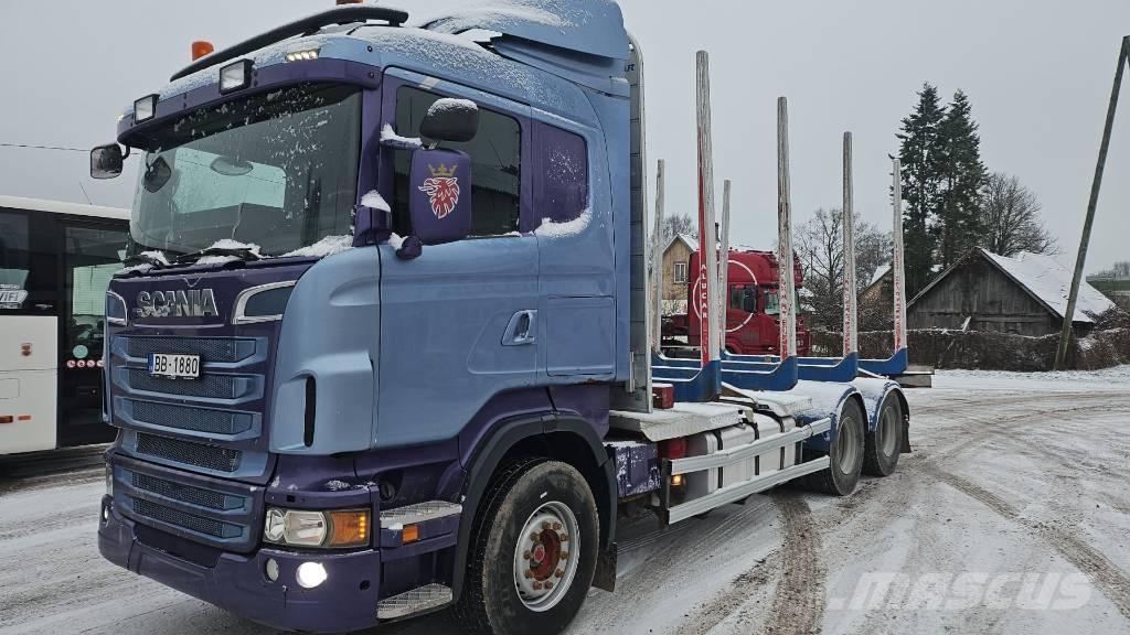 Scania R 500 Timber trucks