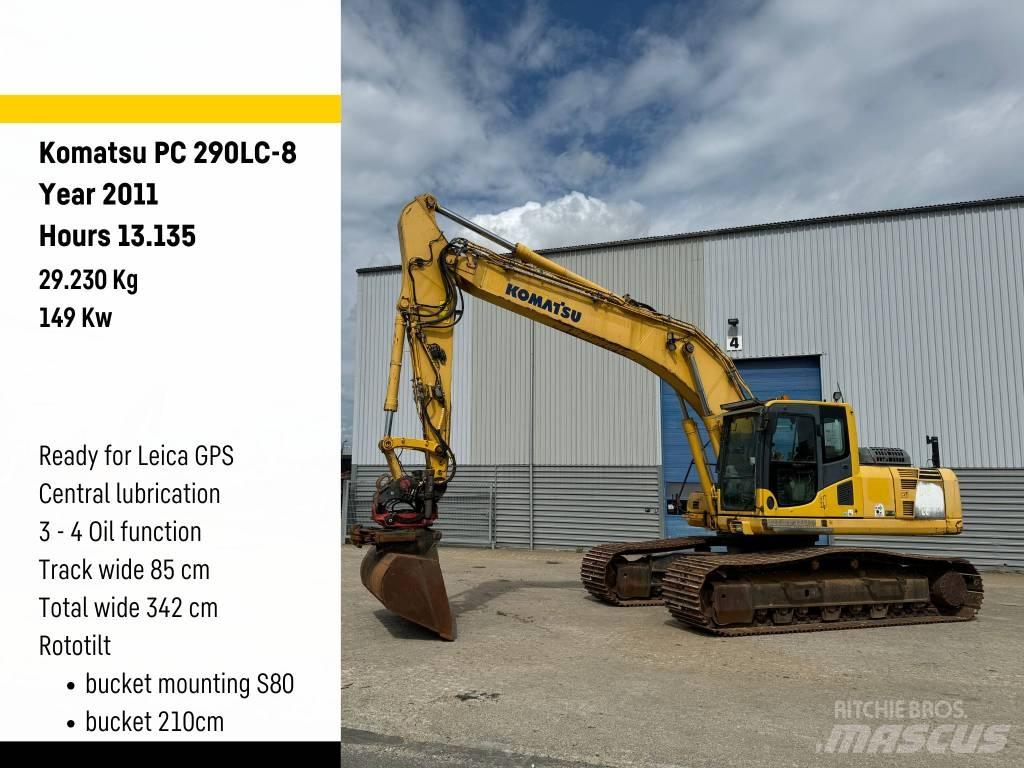 Komatsu PC 290 LC-8 Raupenbagger