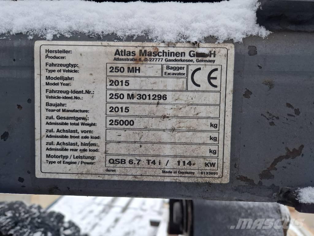 Atlas 250 MH Materialumschlag