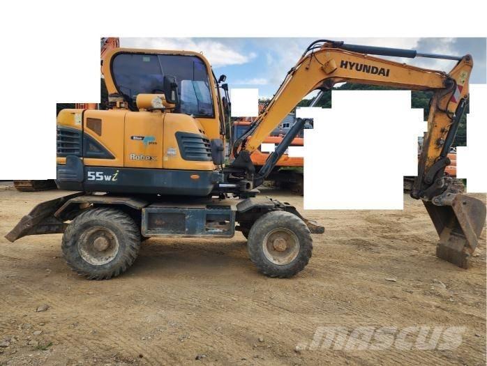 Hyundai Robex 55 W-3 Mobilbagger