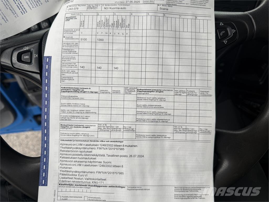Scania P 410 6X2 Kranwagen