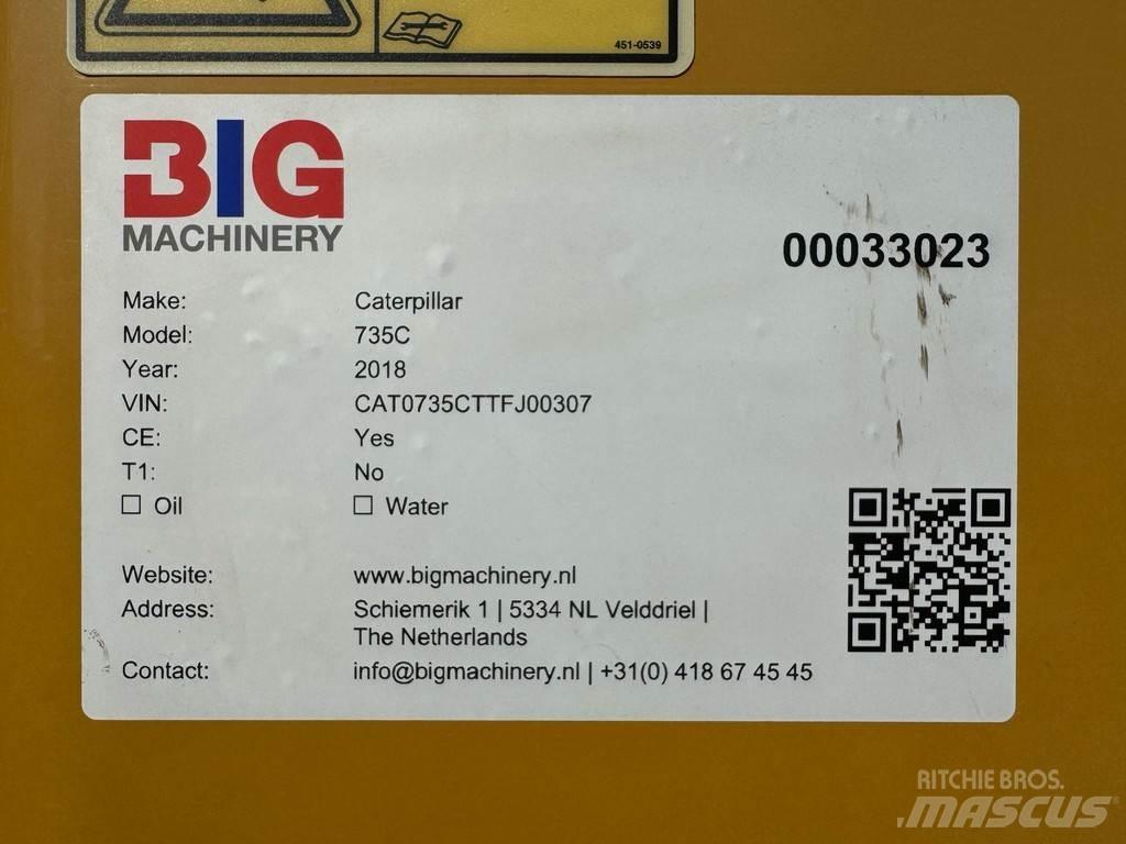CAT 735C Dumper - Knickgelenk