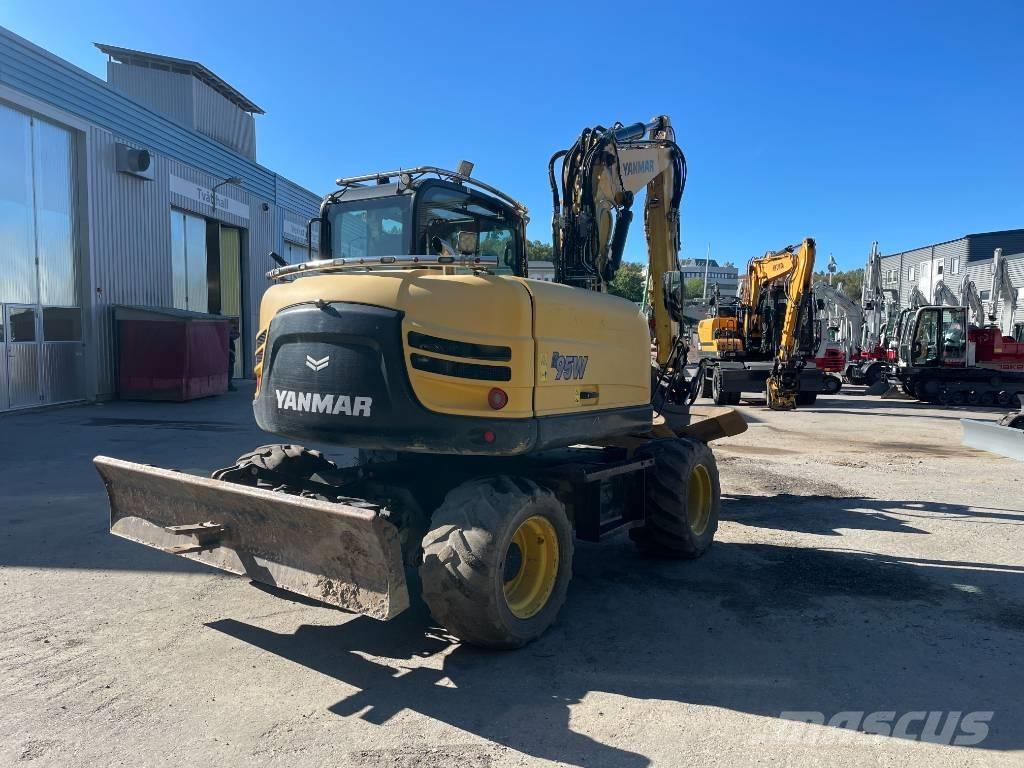 Yanmar B 95 W Mobilbagger