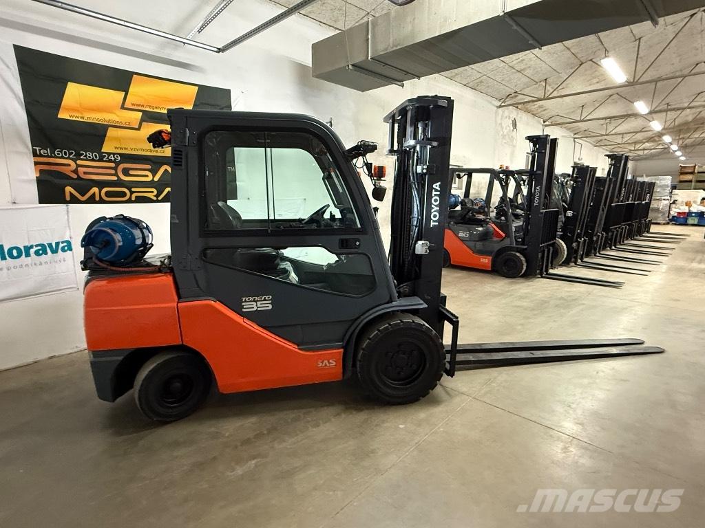 Toyota 02-8 FGJF 35 LPG heftrucks