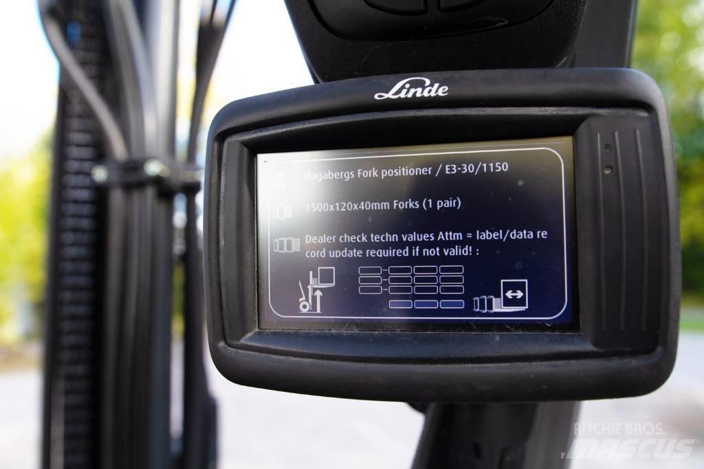 Linde E30-01 Elektrische heftrucks