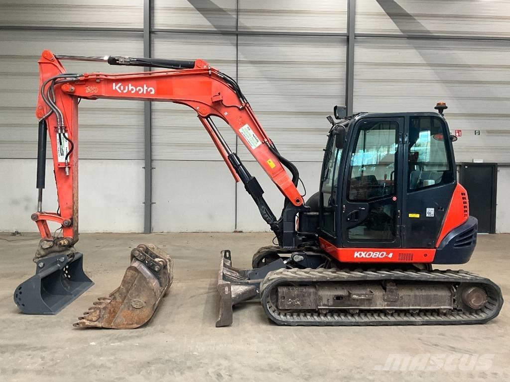Kubota KX 080-4 Midibagger  7t - 12t