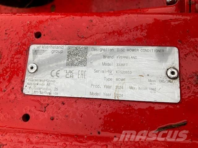 Kverneland 3336 FT Mähwerke