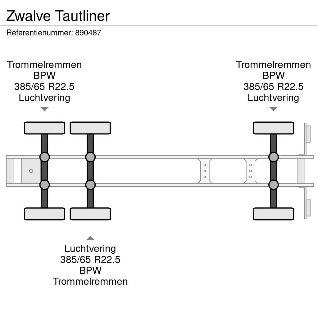 Zwalve Tautliner Curtainsiderauflieger