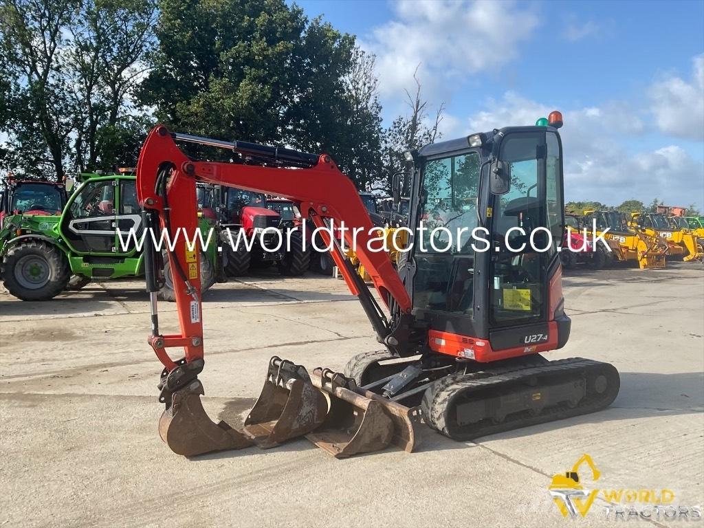 Kubota U 27-4 Minibagger < 7t