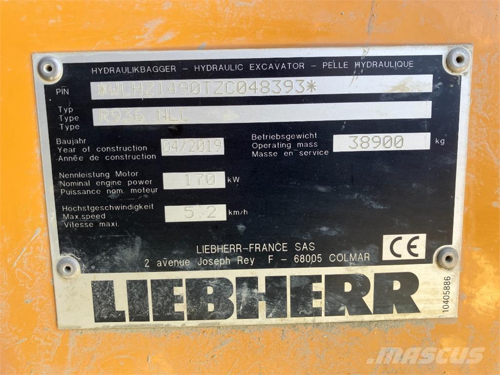 Liebherr R936 Raupenbagger