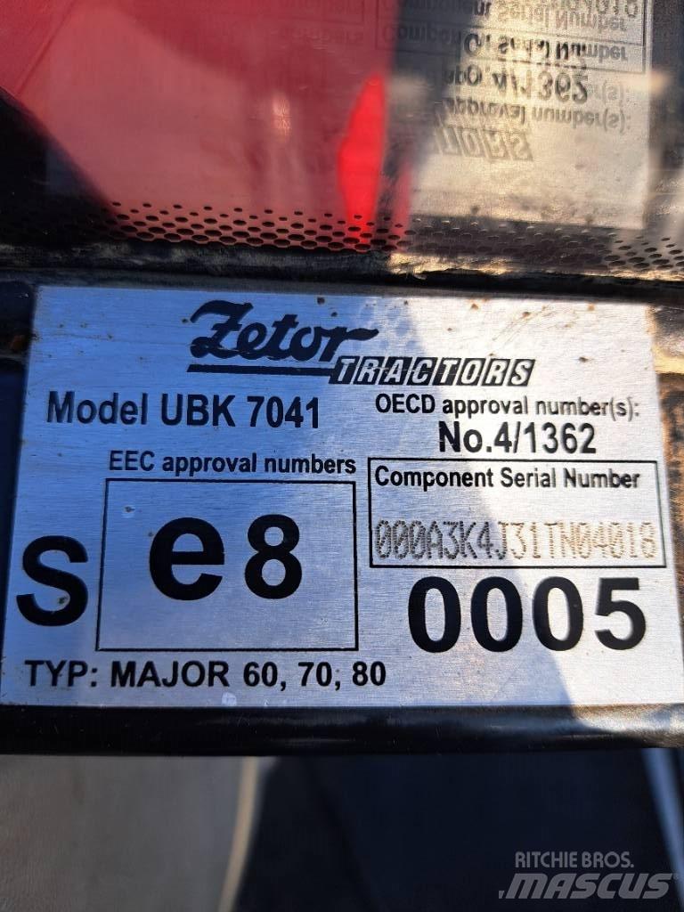 Zetor MAJOR 80 Traktoren