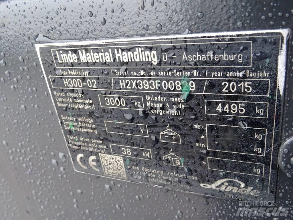 Linde H30D-02 Diesel heftrucks