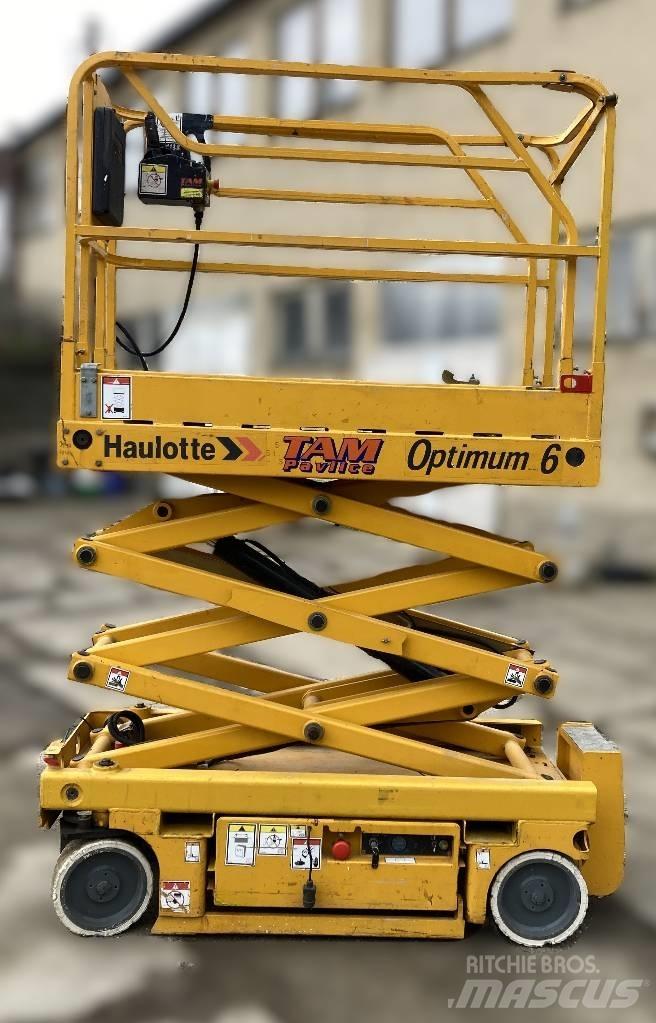 Haulotte Optimum  6 Scheren-Arbeitsbühnen