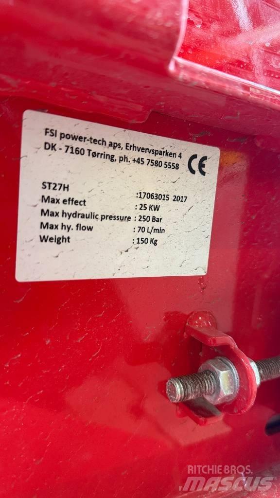 FSI ST27H Baumstumpffräsen