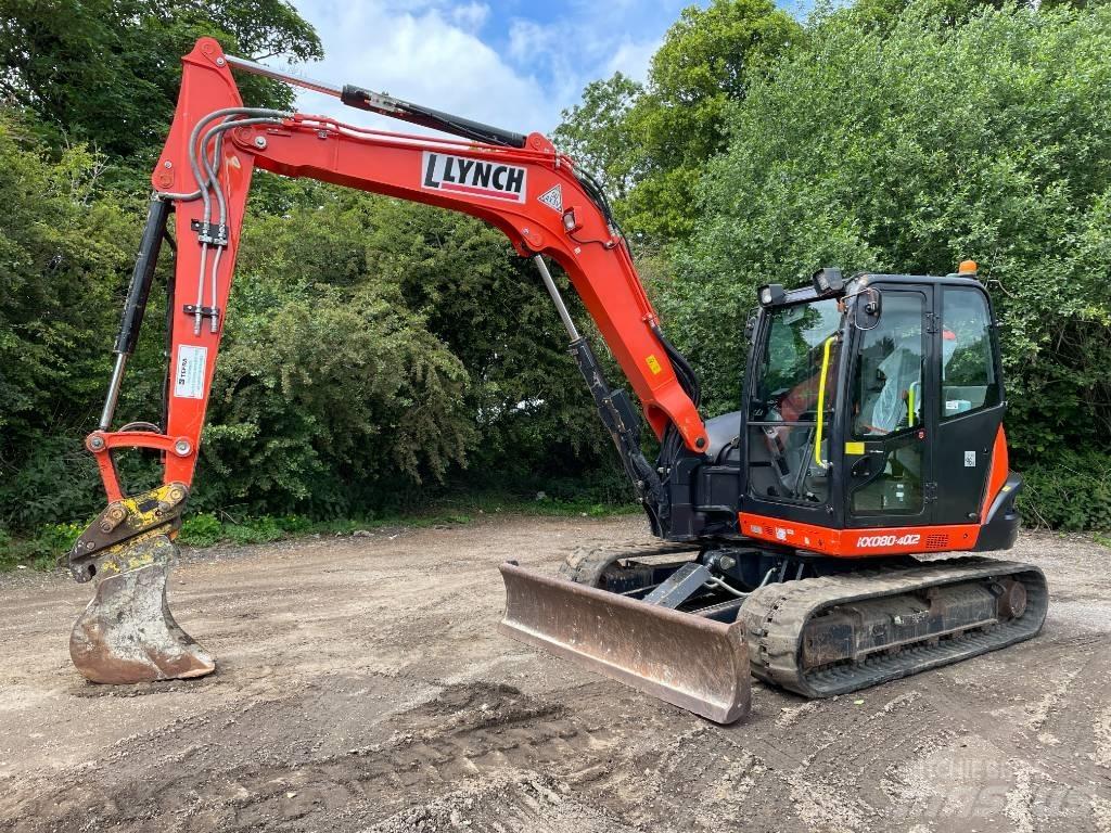 Kubota KX 080-4 Midibagger  7t - 12t