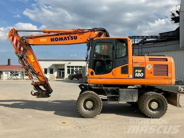 Komatsu PW 180-10 Mobilbagger