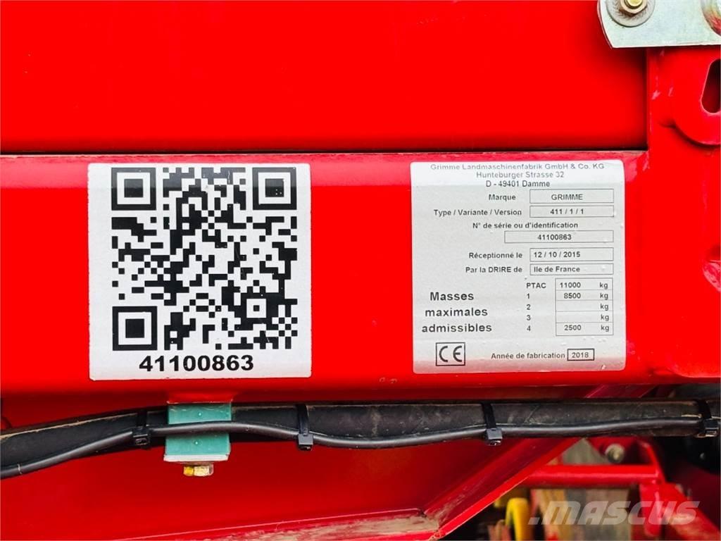 Grimme SE 260 UB Aardappelrooiers