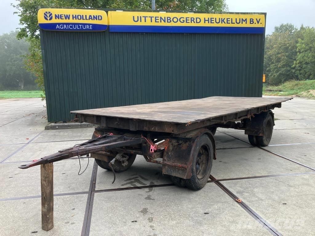 DAF balenwagen Pritschenanhänger