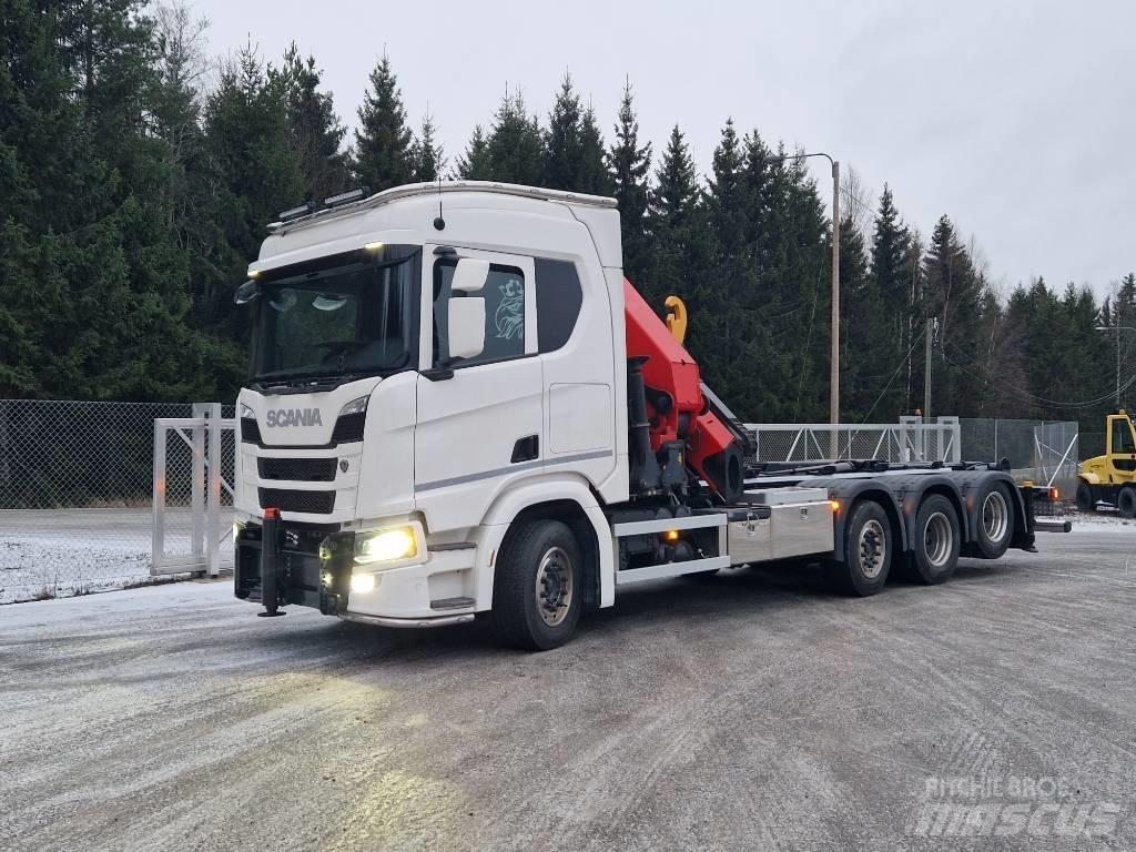 Scania R540 8x2 Kranwagen