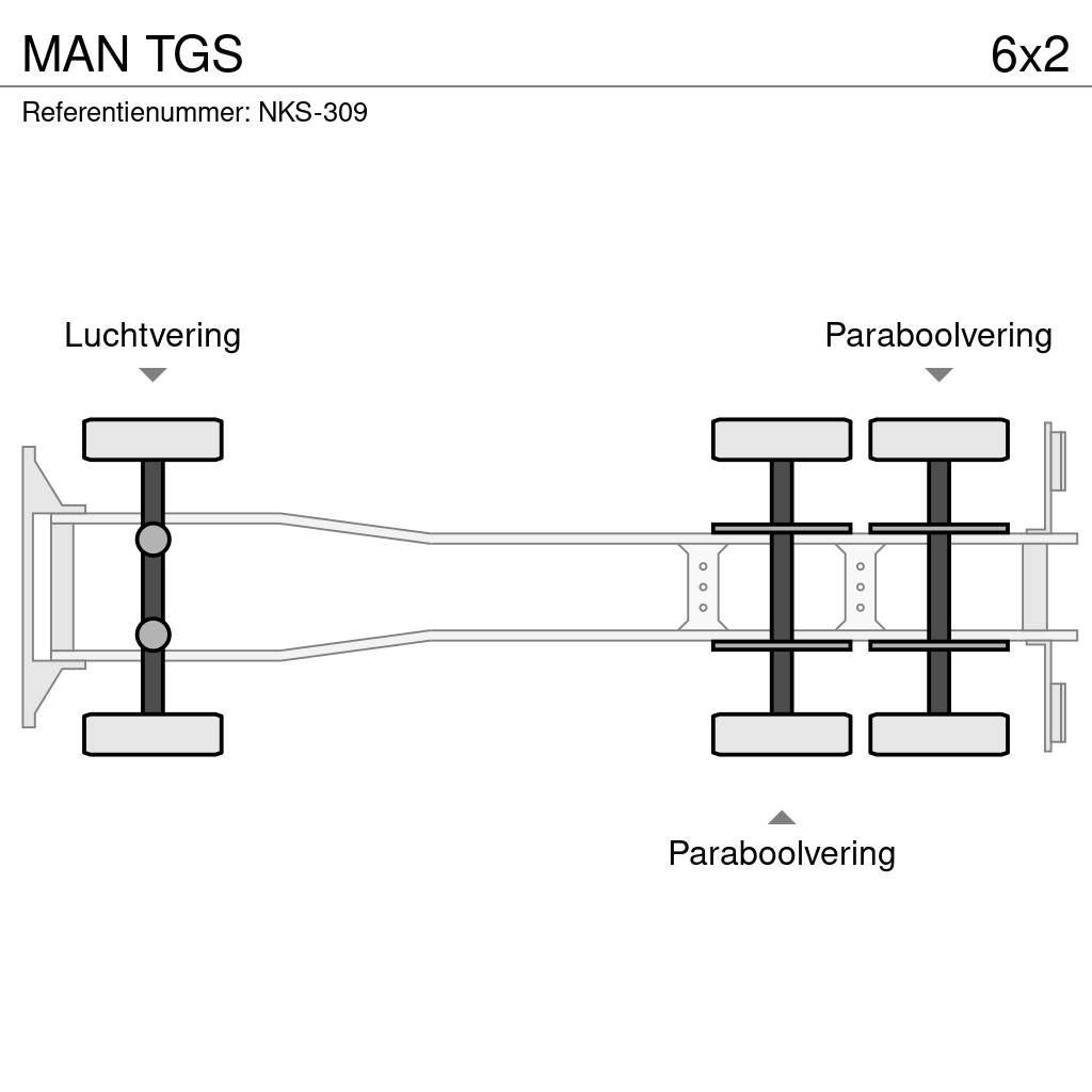MAN TGS Absetzkipper