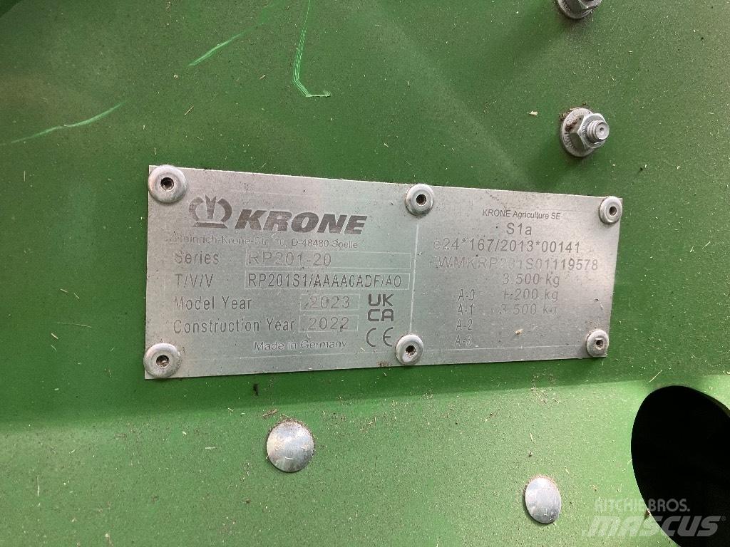 Krone Varipack v190 Rundballenpressen