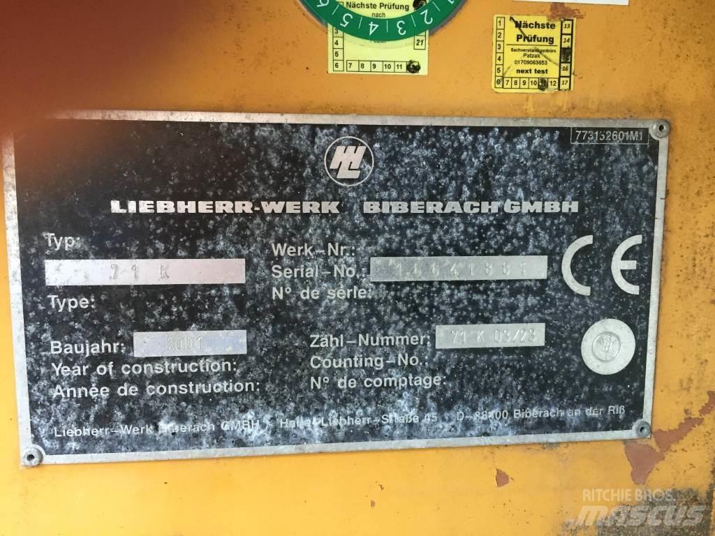 Liebherr 71 K Turmdrehkrane