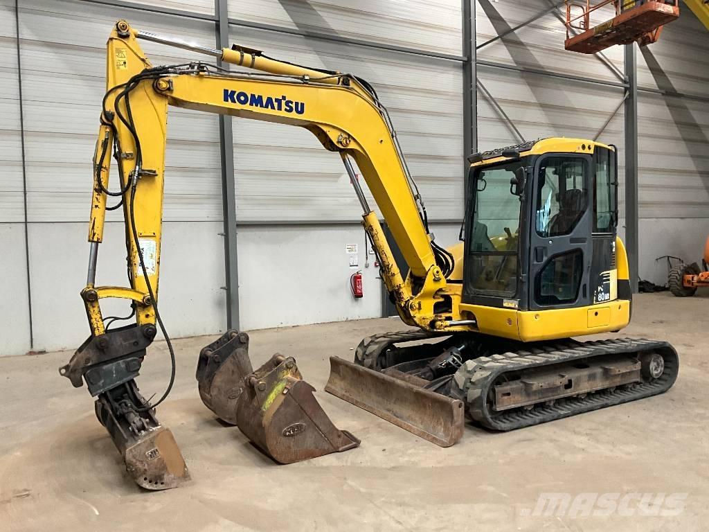 Komatsu PC 80 MR-3 Midibagger  7t - 12t
