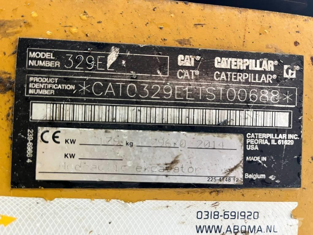 CAT 329 EL Raupenbagger
