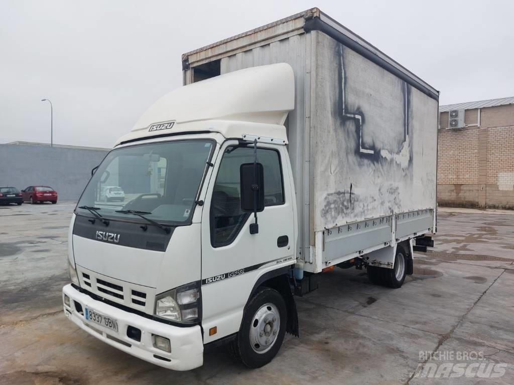 Isuzu NPR 85 Pritsche & Plane