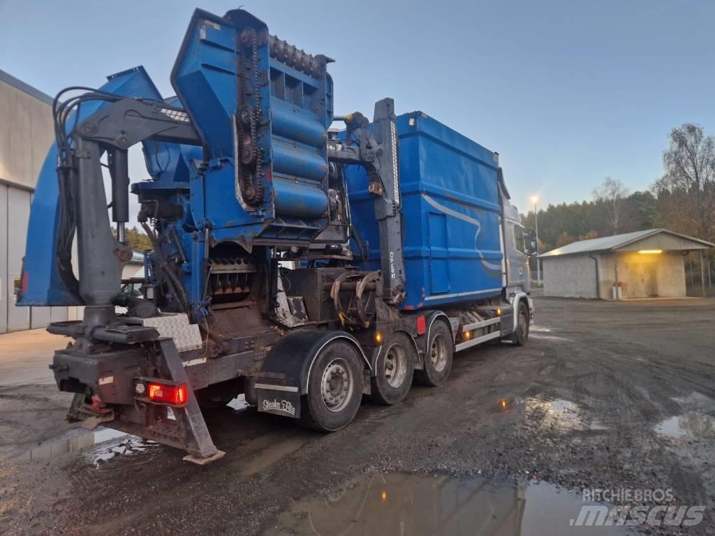 Scania R 580 LB Holzhäcksler