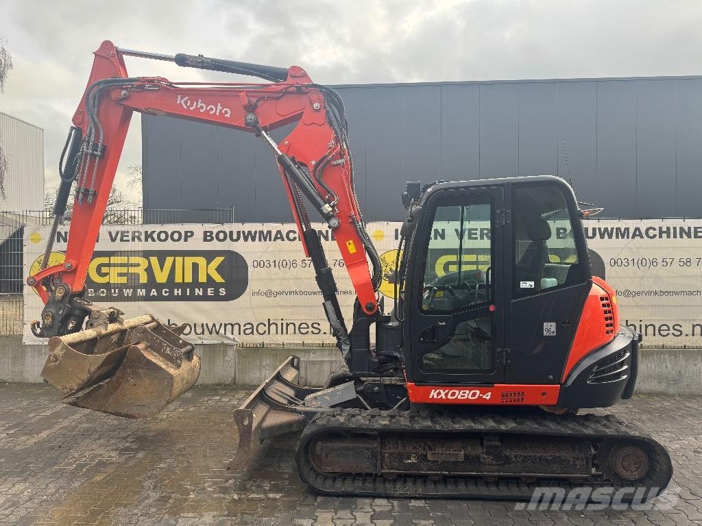 Kubota KX 080-4 Midibagger  7t - 12t