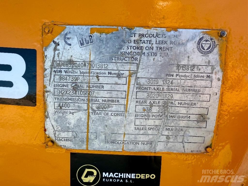 JCB 520-40 Teleskoplader für Landwirtschaft