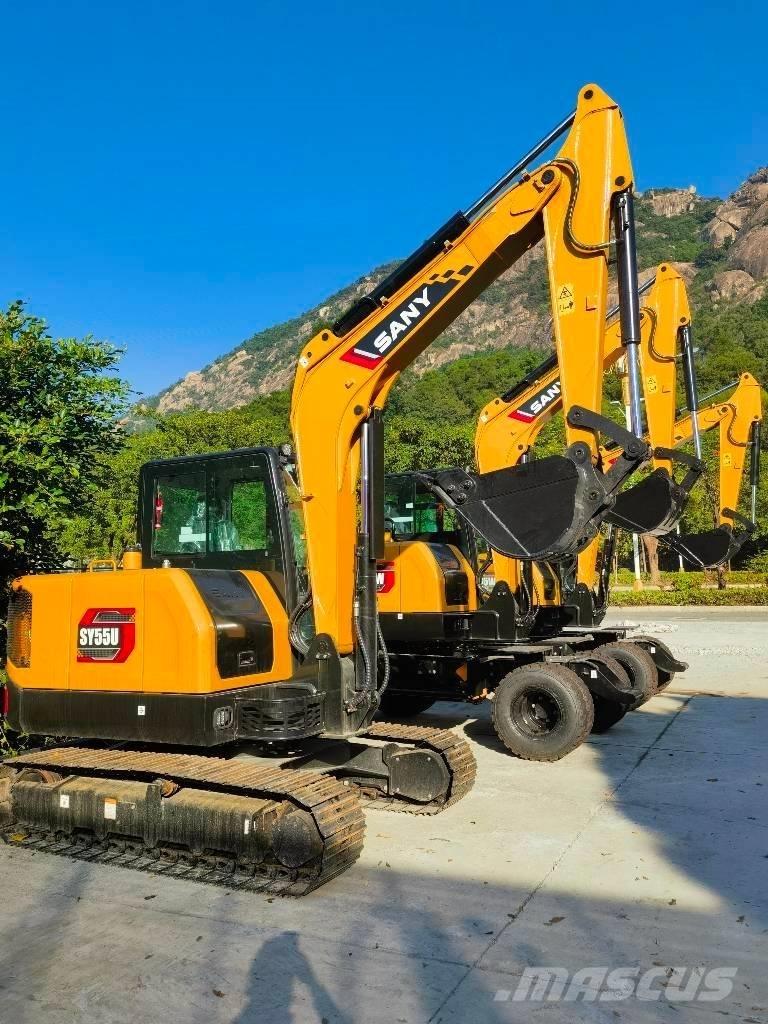 Sany sy55u Minibagger < 7t