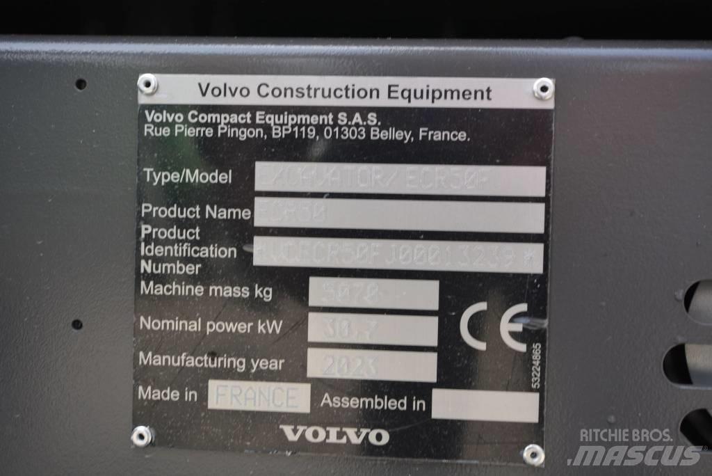 Volvo ECR 50 F Minibagger < 7t