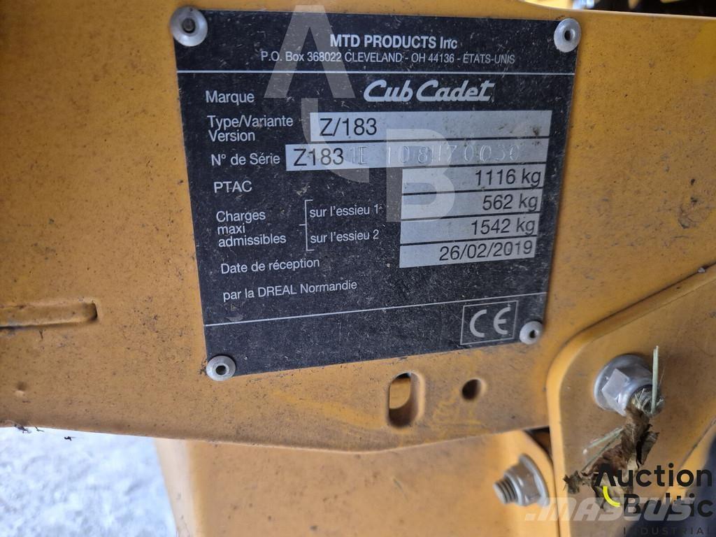 Cub Cadet Z/183 Reitermäher