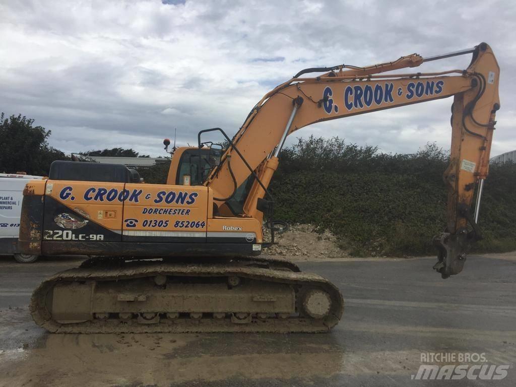 Hyundai Robex 220 LC Raupenbagger