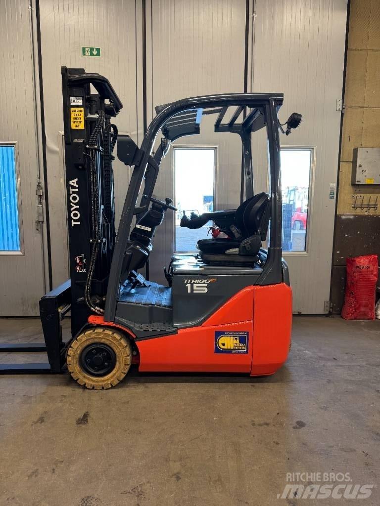 Toyota truck 8FBE15T Elektrische heftrucks