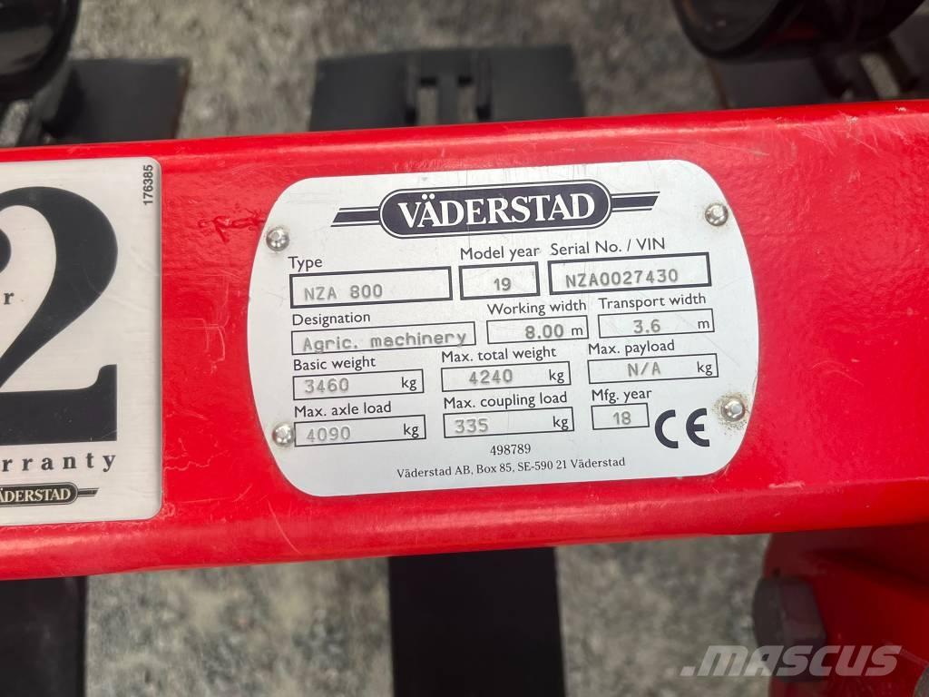Väderstad NZA800 Eggen