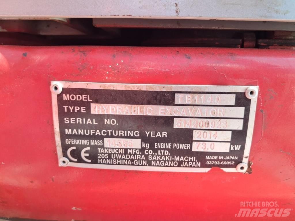  Tackeuchi TB1140 Raupenbagger