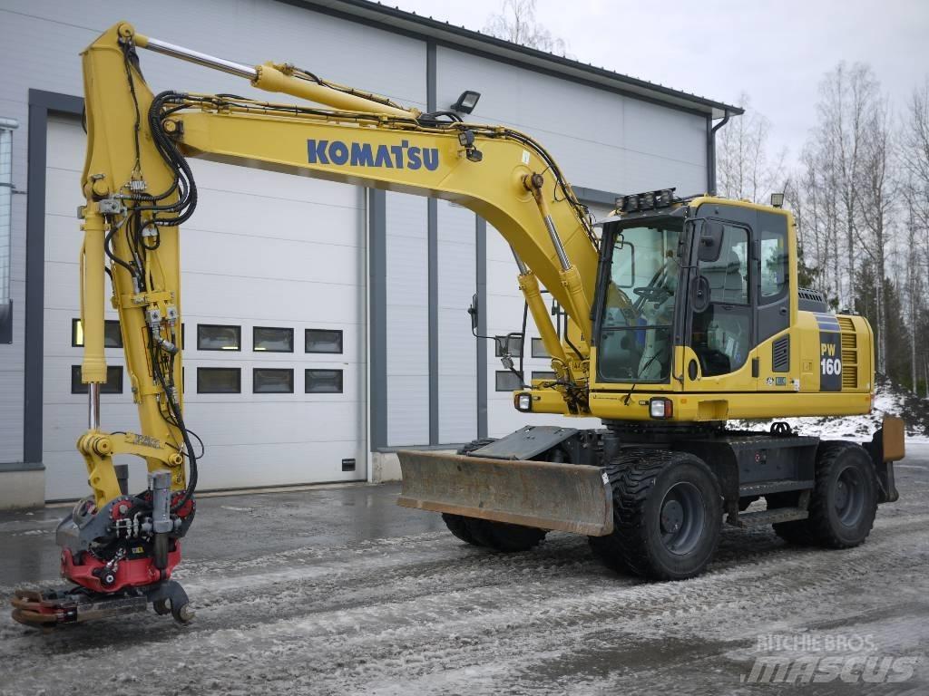 Komatsu PW 160-8 Mobilbagger