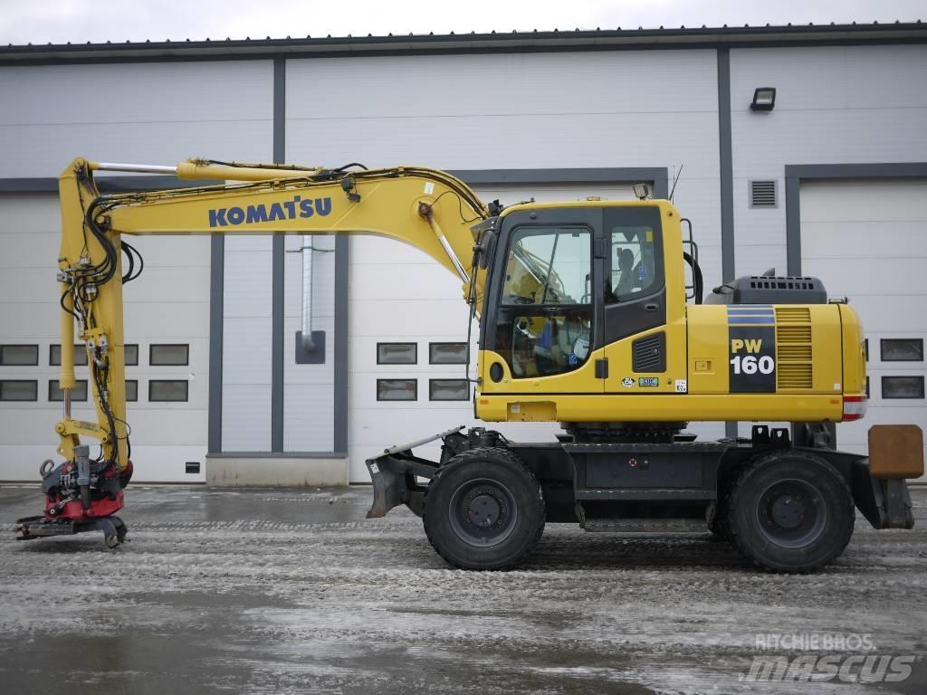 Komatsu PW 160-8 Mobilbagger