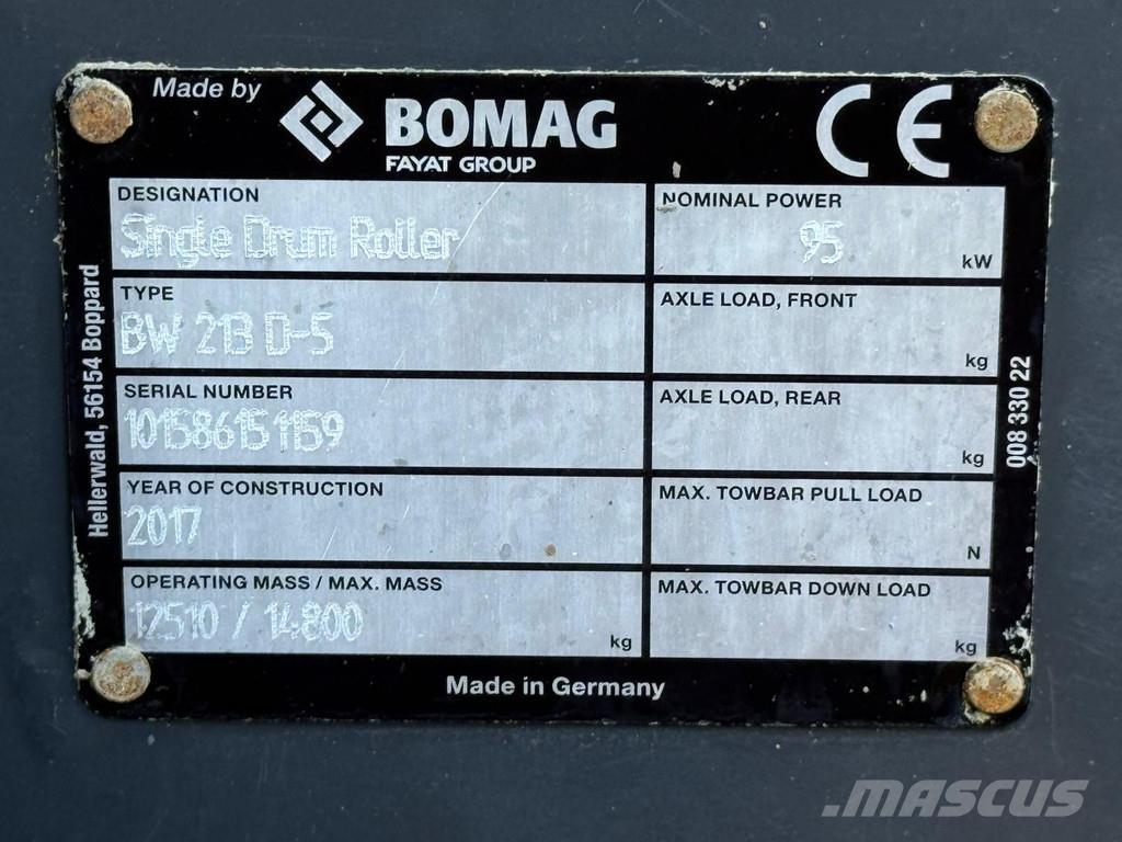 Bomag BW213D-5 Walzenzüge