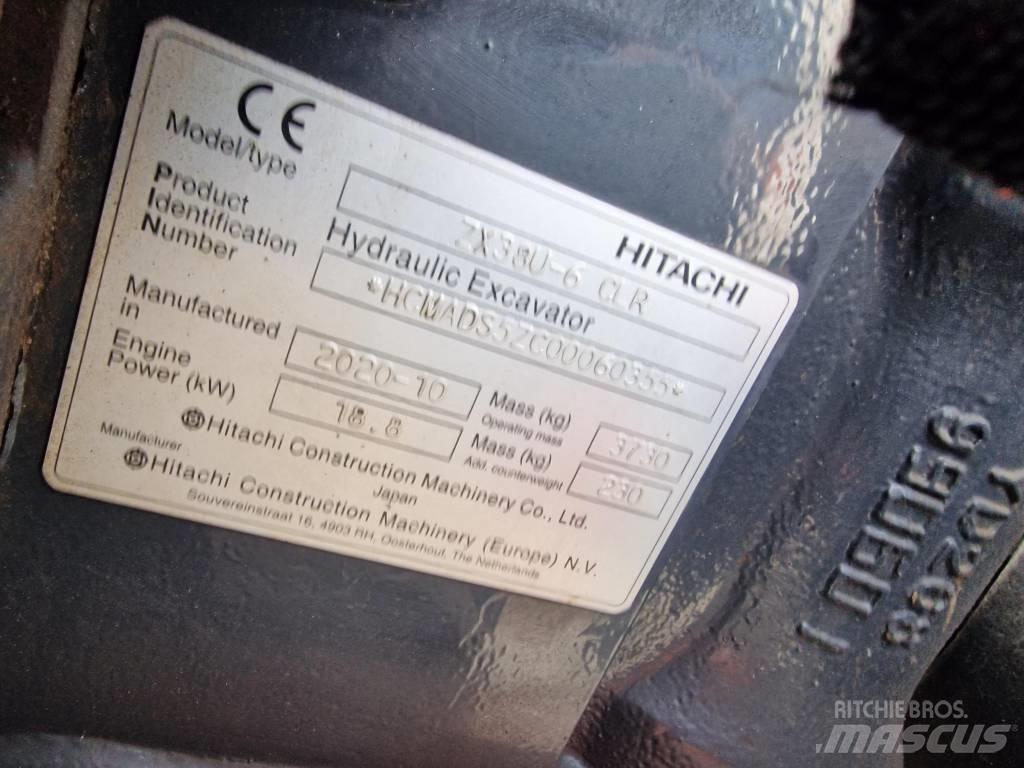 Hitachi ZX38U-6 Minibagger < 7t