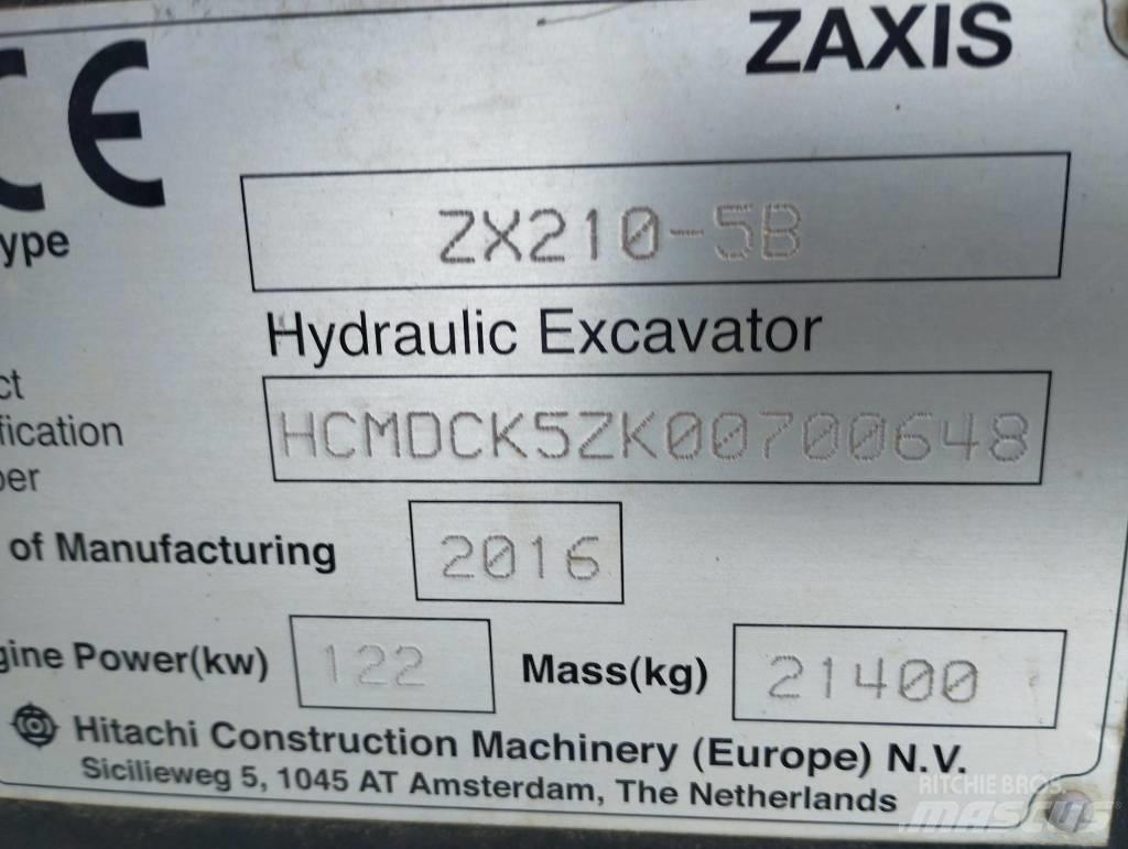 Hitachi ZX 210-5B Raupenbagger
