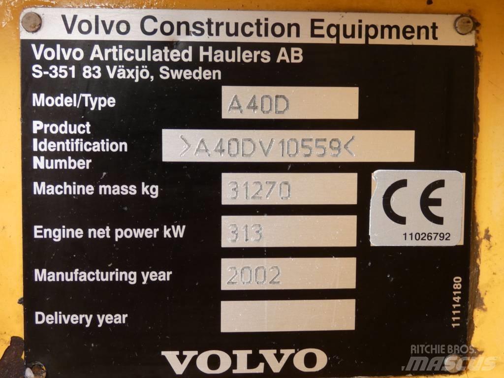 Volvo A 40 D Dumper - Knickgelenk