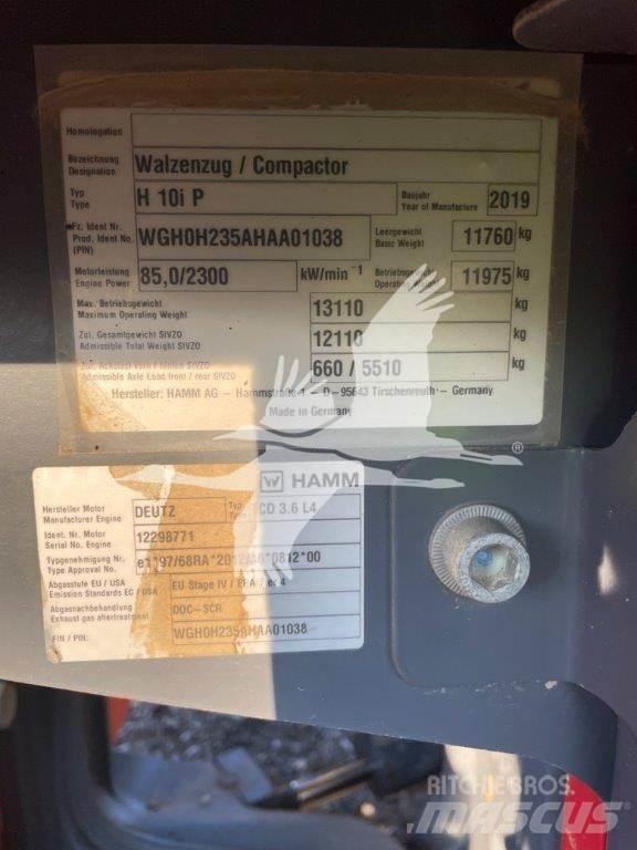 Hamm H10iP Walzenzüge
